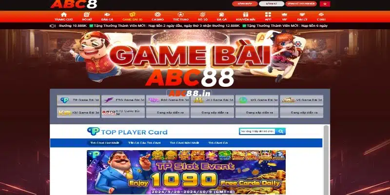 Giới thiệu tổng quan về game bài ABC8