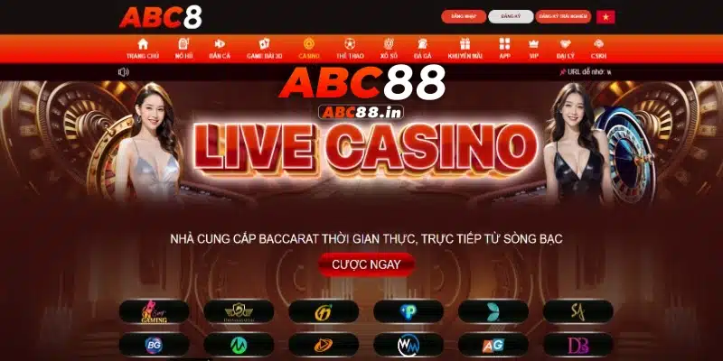 Live casino ABC8 là gì?